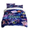 Christmas Decoration Printed Duvet Cover, Ultra Soft Brushed Microfiber Bed Comfort Set