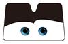 Napolex Cars Car Sunshade for Front No Suction Cups Suitable for Easy Blocks Intense Car Disney Windshield, Required, 1460x900mm, Minivans, Black,