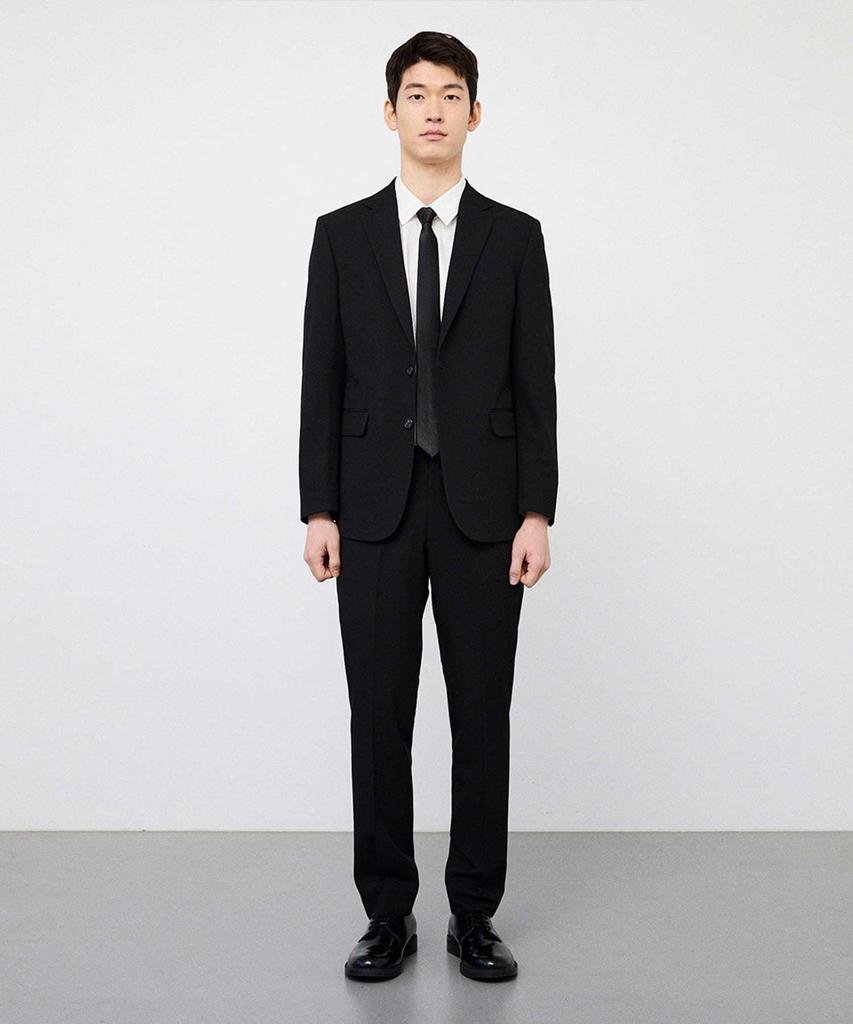 STCO Codigallery Basic Four-Way Stretch Semi-Tailored Formal Pants_Black (Classic Fit)_Cslvz01Bsb