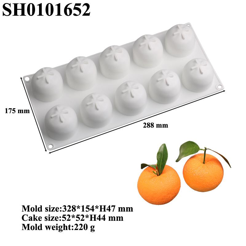 3D Fruchtmousse Silikon Kuchenformen: Birne, Apfel, Ananas, Pfirsich, Durian, Himbeere.