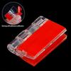 Transparent Folding Hinge Acrylic Fixing Hinge Door Hinges  for Cabinet Drawer Jewelry Boxes