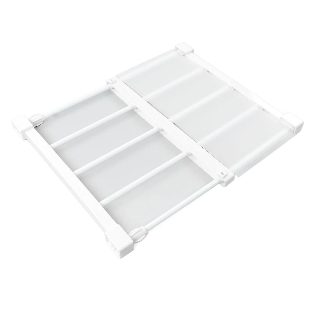 Spannstangenregal 14,2 Zoll Breite Nagelfreies erweiterbares Lagerregal für Schrank Garderobe 30 bis 40 cm / 11,8 bis 15,7 Zoll