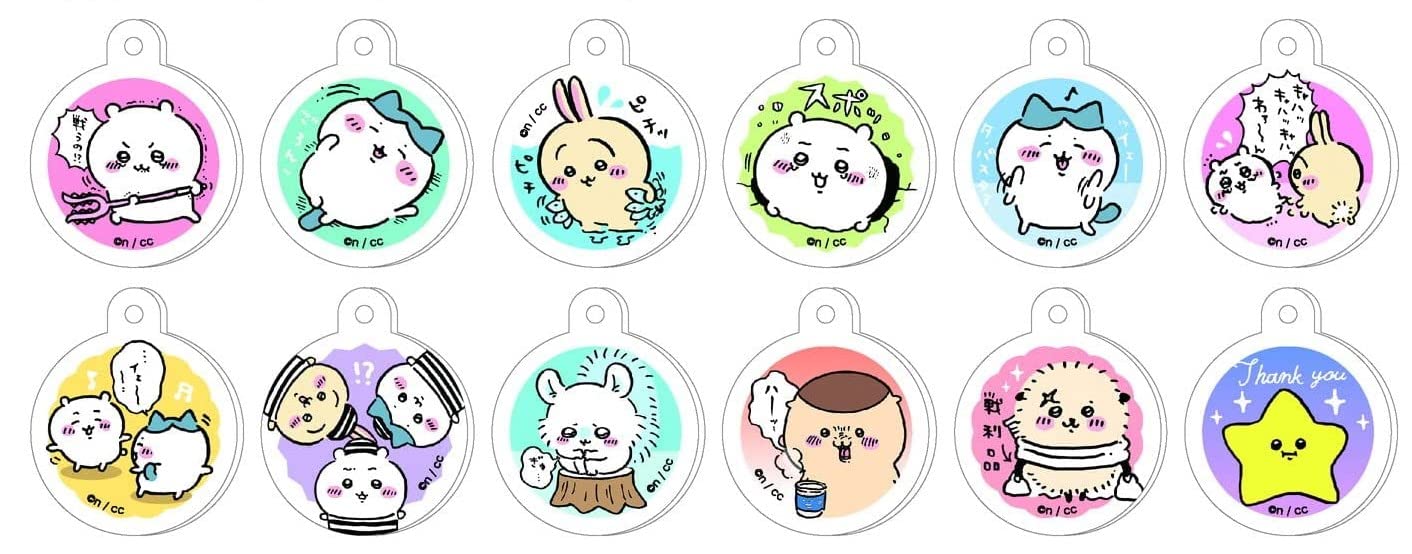 

Chiikawa Acrylic Box of 24 [Ensky] Keychains,