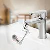 1 Stück Küchenspülenbelüfter, 1440° mechanischer Arm, universeller drehbarer Wasserhahn-Sprühkopf mit wassersparenden spritzwassergeschützten Doppelmodi, essenziell für Wasserhähne