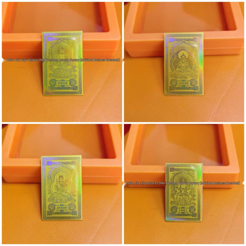 Gold 999 Tierkreiszeichen Schutzengel Aufkleber - Frieden, Freude & Glück Dekoration