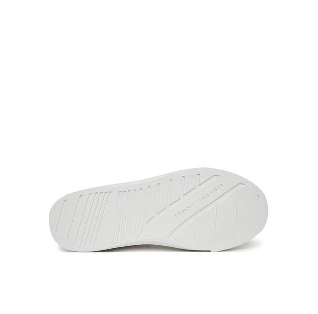 Мужские кроссовки Tommy Hilfiger Th cupset summer lth fm0fm05487 белые