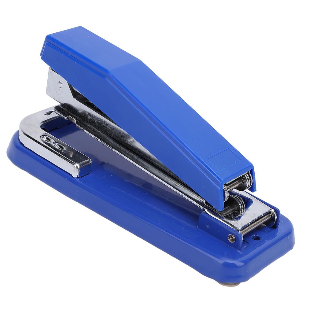 Rotating Stapler Compact Book Stapling Machine 25 Sheet Capacity for 24 6 26 6 Staple Paper Cardboard Leather Blue