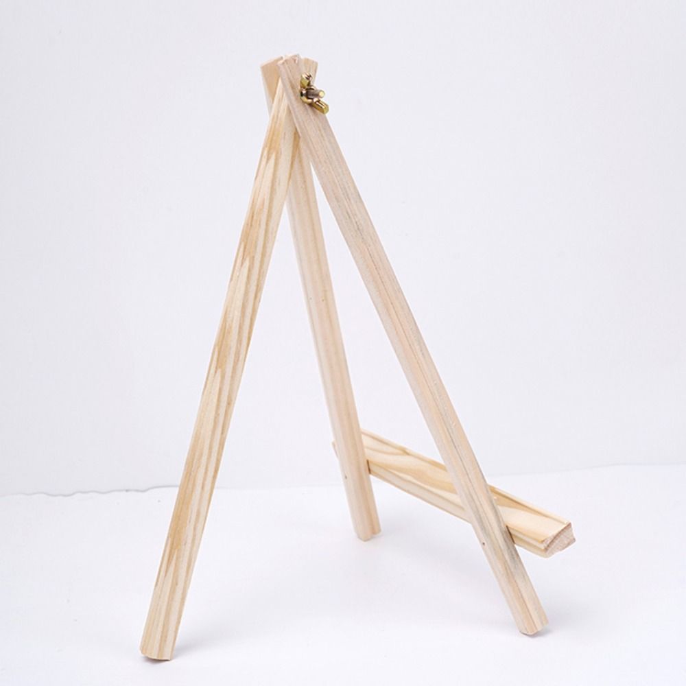Small Size Wood Drawing Easel Triangle Shape Painting Display Holder New Tabletop Easel Sketch