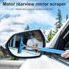 Portable Rearview Mirror Wiper for Automotive New Retractable Car Windshield Wiper Arm Portable Auto Products
