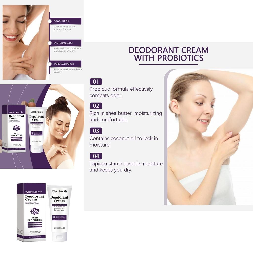 West Month Moisturizing Body Cream Lightweight Non Greasy Hydrating Skin Care 60g Perfect For Soft Glowing Skin