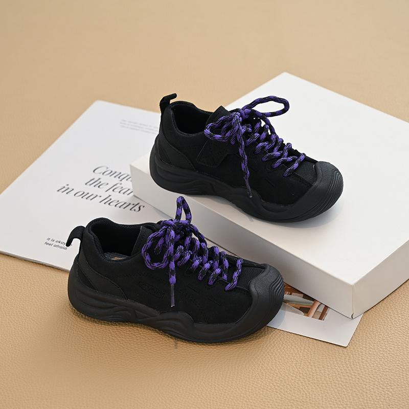 Girls' sports shoes autumn new girls outdoor mountain ugly cute shoes boys hiking children's shoes Korean version