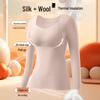 Maoren Women's Seamless Wool Silk Thermal Baselayer
