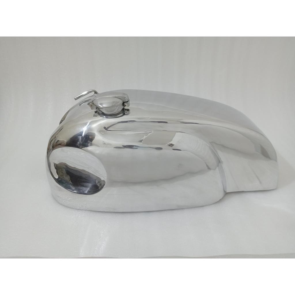 Chrome Steel Gas Fuel Petrol Tank Norton Manx Wideline Featherbed Triton |Fit