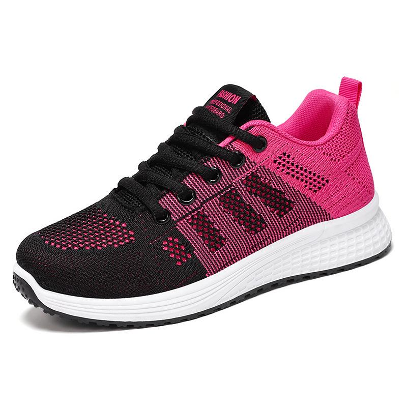 

Women s Plus Size Spring Mesh Flats - Versatile, Fashionable Soft Sole Casual Sneakers 40
