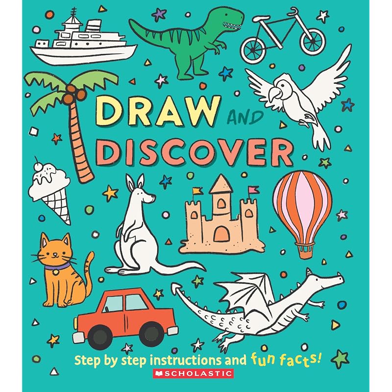 Draw And Discover This ingenious, fullcolour book brings together drawing projects