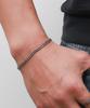 Blancier Thin Flat Bm264B1242 Slim Basic Chain Bracelet