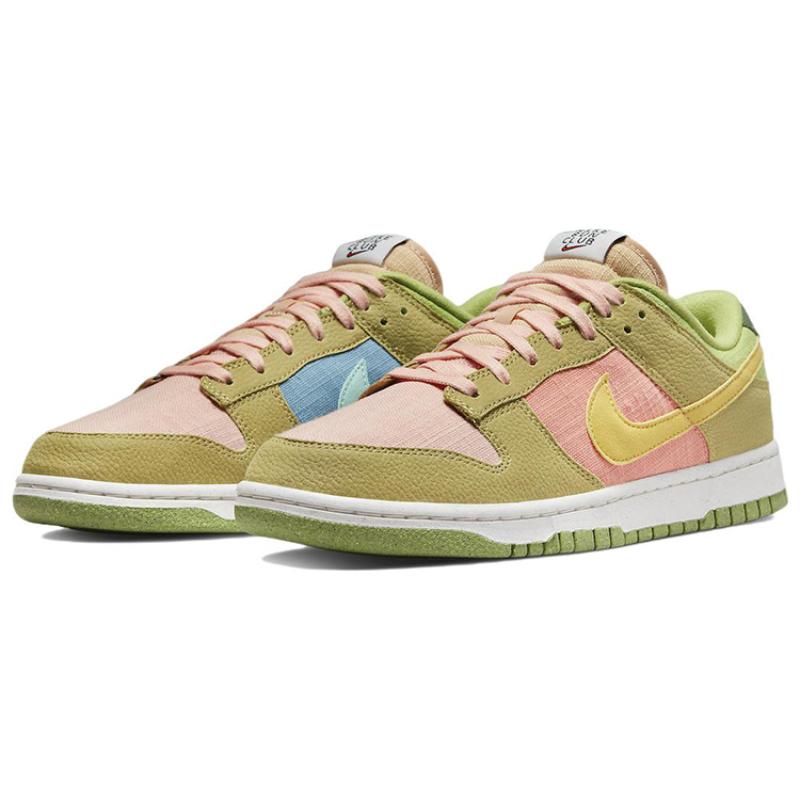Nike Dunk Low 'Sun Club Arctic Orange Sanded Gold' Skate Shoes Sneakers DM0583-800