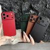 Luxury High Quality Business Leather Phone Case For iPhone 17 16 15 14 13 12 11 Pro Max Plus 17 Air Sillicone Soft TPU Cover