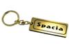 Spacia Gold Black Double Ring Acrylic Original Keychain Mk53s Custom Parts A-479-1 &