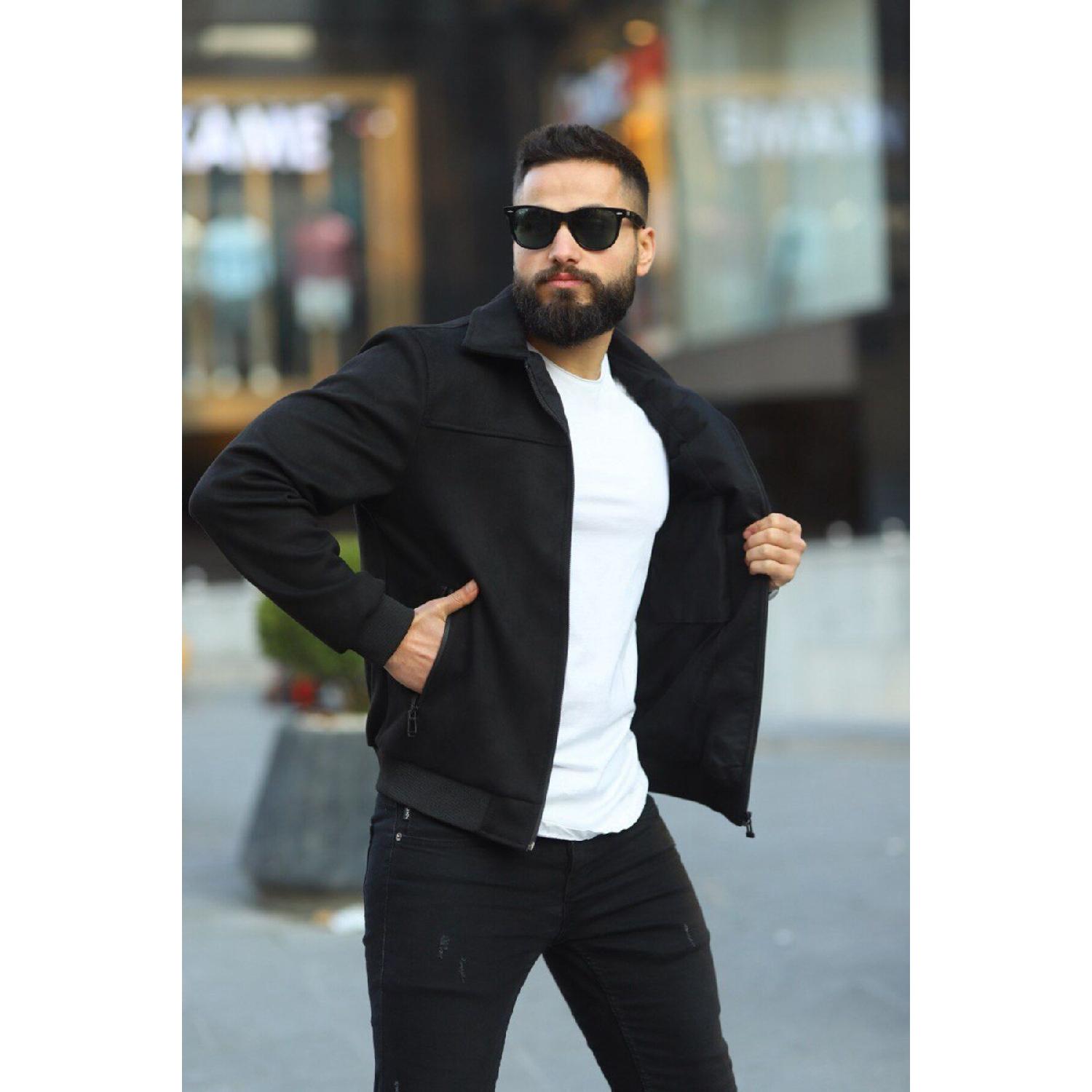 

Men s New Season Polo Collar Seasonal Jacket S