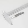 Titanium Alloy Handle Folding Knife Portable Keychain Small Pocket Knife Multifunctional Bottle Opener Outdoor Survival EDC Tool