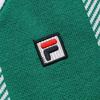 Fila Letter Jacquard Color Block V-Neck Sleeveless Knitted Vest Women tops A11W233404F-ZA