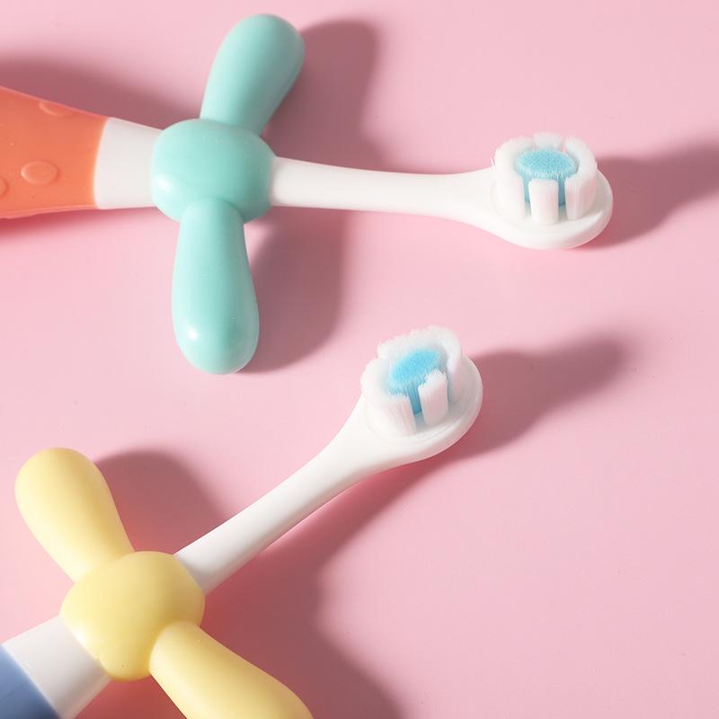1pc Cartoon Lion Children Soft Toothbrush Oral Cleaning Household Dental Care Kids 2-6 Years Toothbrush Baby Care Accessories