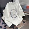 Extra-large Cartoon Printed Short-sleeved T-shirt and Sun-protective Clothing