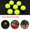 MNFT 20Pcs Fishing Floats Balls, Ultra-Light EPS Foam Buoyancy Ball Yellow Fishing Float Bait  Accessories