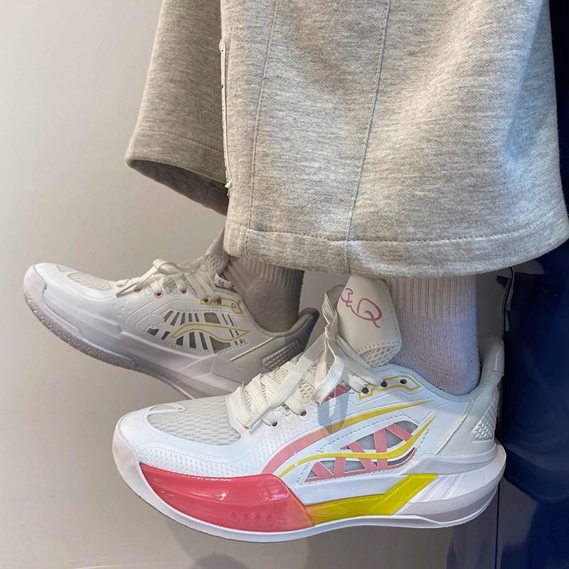 Basketball shoes light speed 3 new actual competition shock absorption and wear resistance youth middle school students sports shoes men