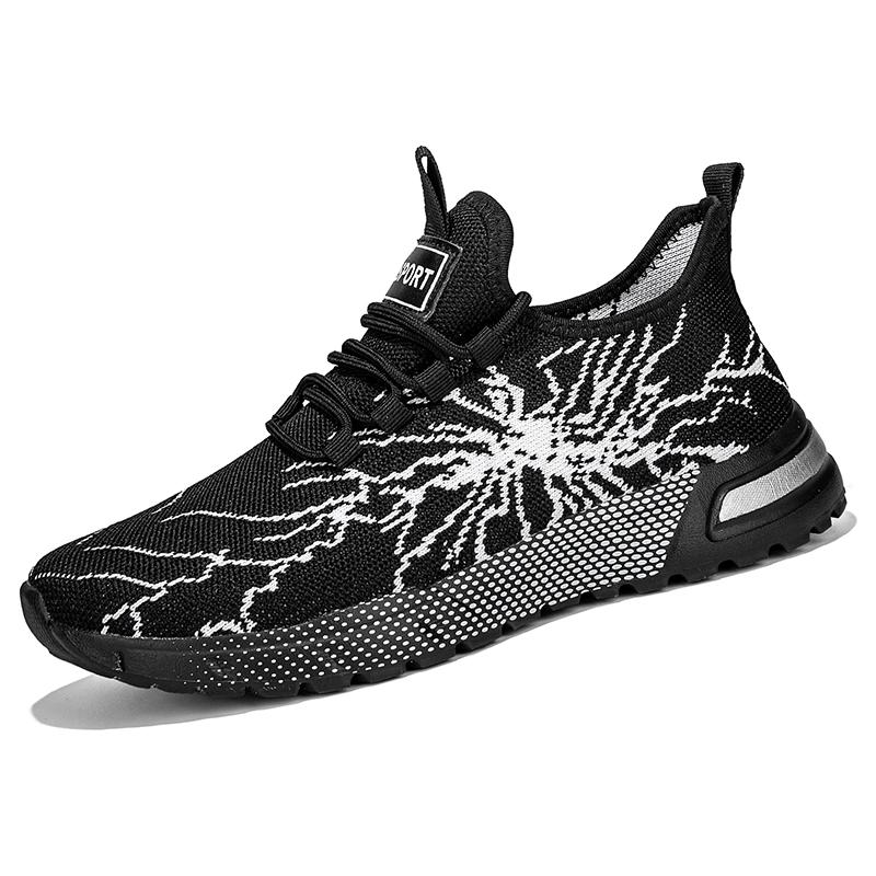 

Мужская повседневная спортивная обувь, модные и удобные весенне-осенние кроссовки для бега, мужские лоферы 46
