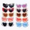 Hjertesolbriller Damemerke Designer Cat Eye Solbriller Kvinnelige Retro Love Hjerteformede briller Dame UV400 beskyttelse