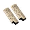 2PCS Torch Lighter Case Vintage Zinc Alloy Eye Catching Long Lifespan Portable Lighter Case Holder