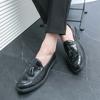 Men's shoes foreign trade new casual leather shoes one pedal Doudou small leather shoes trend British style fashion leather shoes men