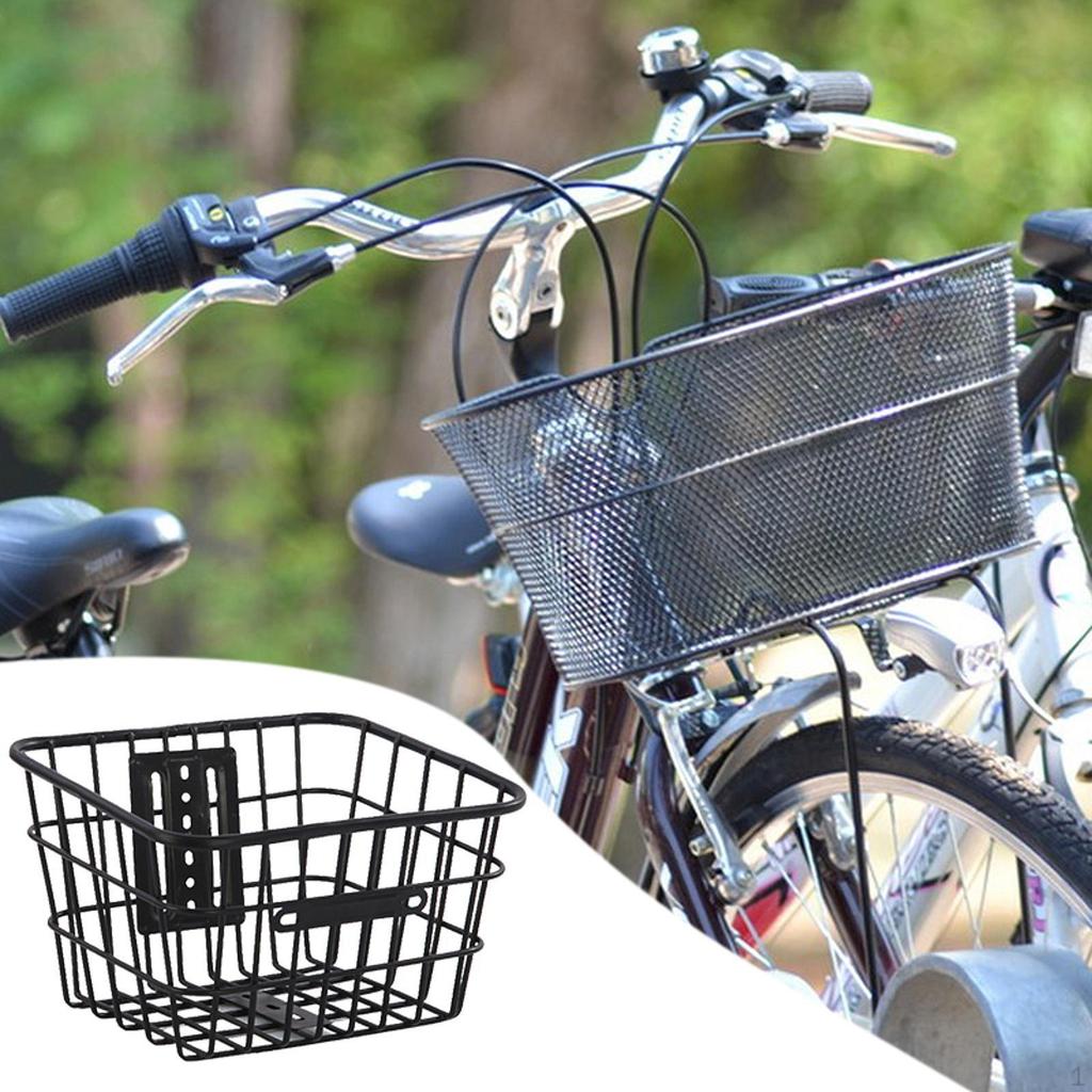 Kinder Korb Vorne Kinderfahrrad Metall Reparaturteil Einfache Installation