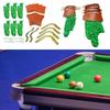 6Pcs Web Pockets Billiards Mesh Pocket Drop Bag Accessories Snooker Heavy Duty Hollow Out Supplies Net Pockets Billiards Nets