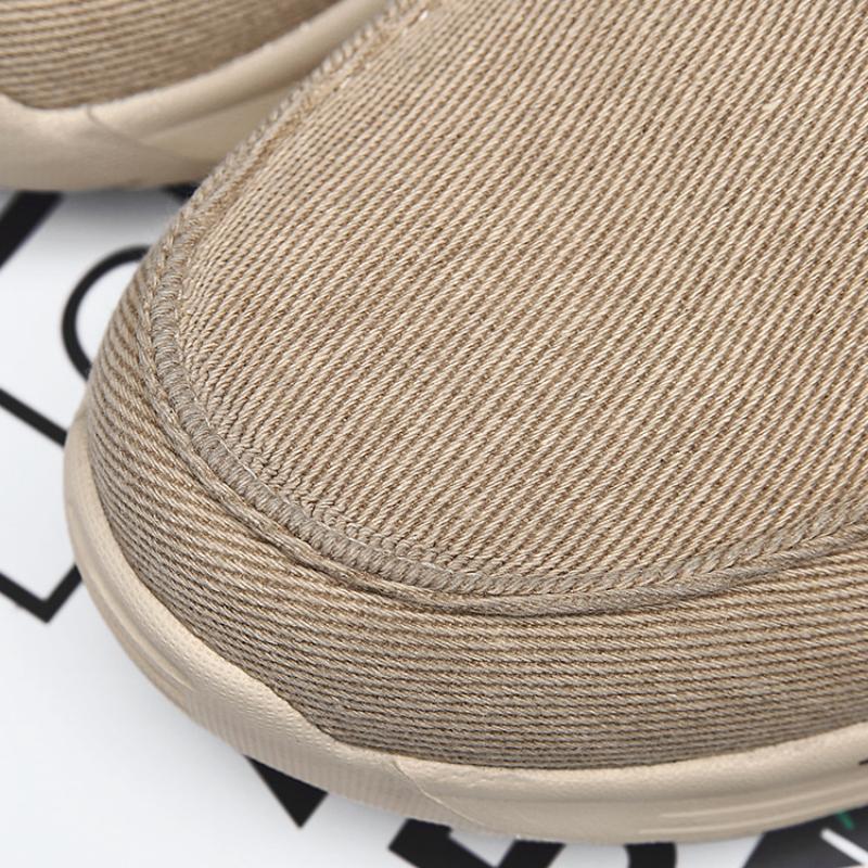 Zapatos de Hombre Zapatos Clásicos de Lona Transpirables Zapatos Casuales de Moda para Exteriores Zapatillas Antideslizantes para Hombre Mocasines Cómodos Zapatos Hombre