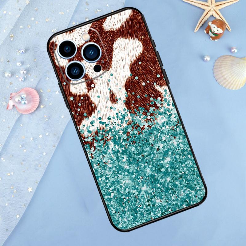 

Western Cowgirl Cowboy Boots Cowhide Case For iPhone 17 Pro Max 16 15 14 13 12 11 Pro Max Plus 12 13 Mini 16e 17 Air Back Cover iPhone 12