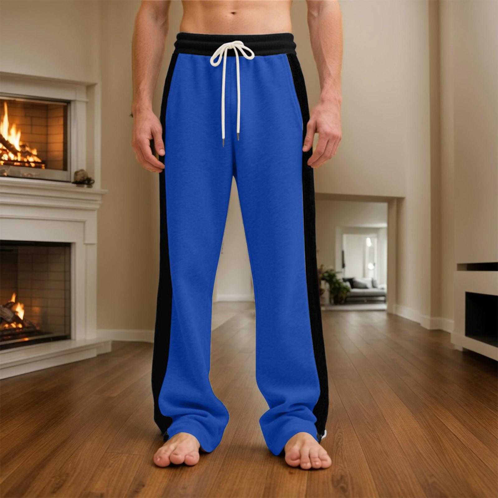 

Мужские повседневные брюки на шнурке, все дышащие мужские брюки на шнурке, весна и осень, винтажные пэчворк, новые мужские свободные прямые брюки на шнурке XXXL