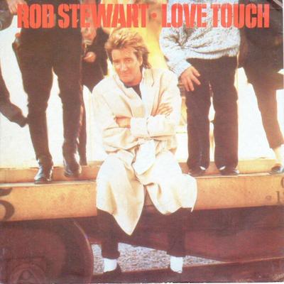 7inch Record ROD STEWART - Love Touch W8668 Warner Bros. Re 1986 UK Pop Used