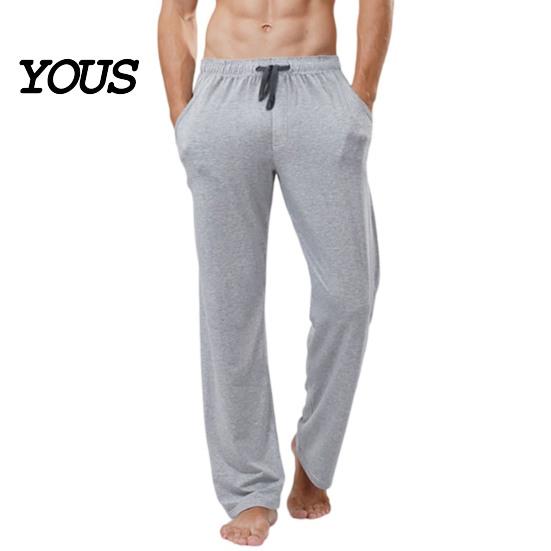 Relaxed Fit Joggers for Spring Men Loose Sweatpants, Straight Leg Joggers, Drawstring Waist Athletic Sweatpants Home Trousers Gym Workout, Casual