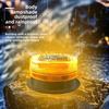 Solar LED Magnetic Warning Light Car Truck Vehicle Wireless Strobe Beacon Flashlight Emergency Signal Night Sensor Flashing