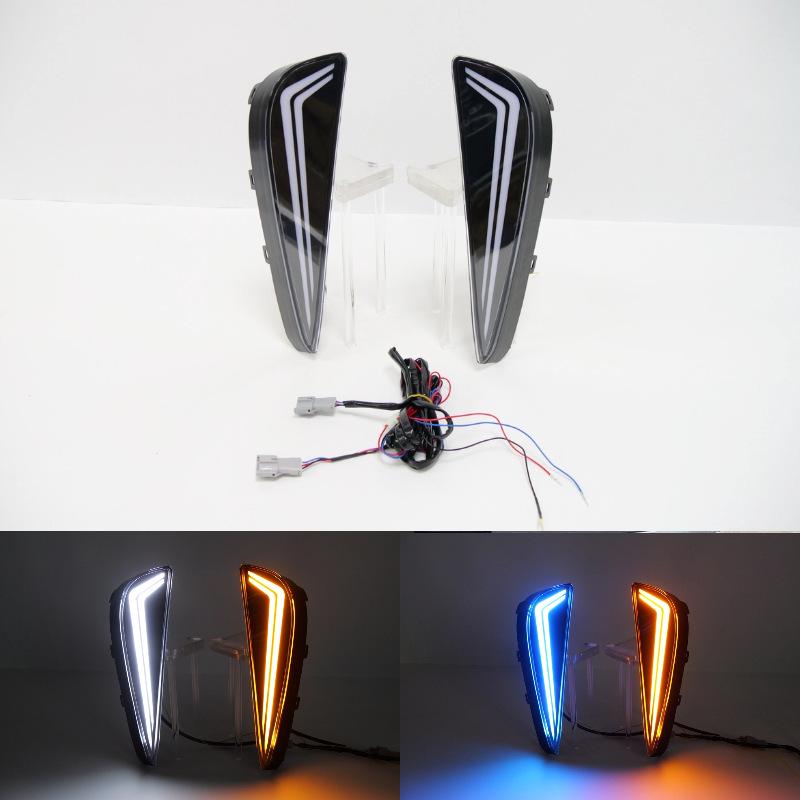 Flowing LED Daytime Running Lights for 2019-2023 Toyota Prius