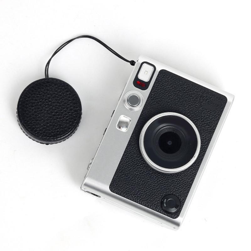 Lens Cap for Mini EVO Camera Dustproof Waterproof Lens Protector Cover Front Lens Cap Dustproof Cover with Lanyard