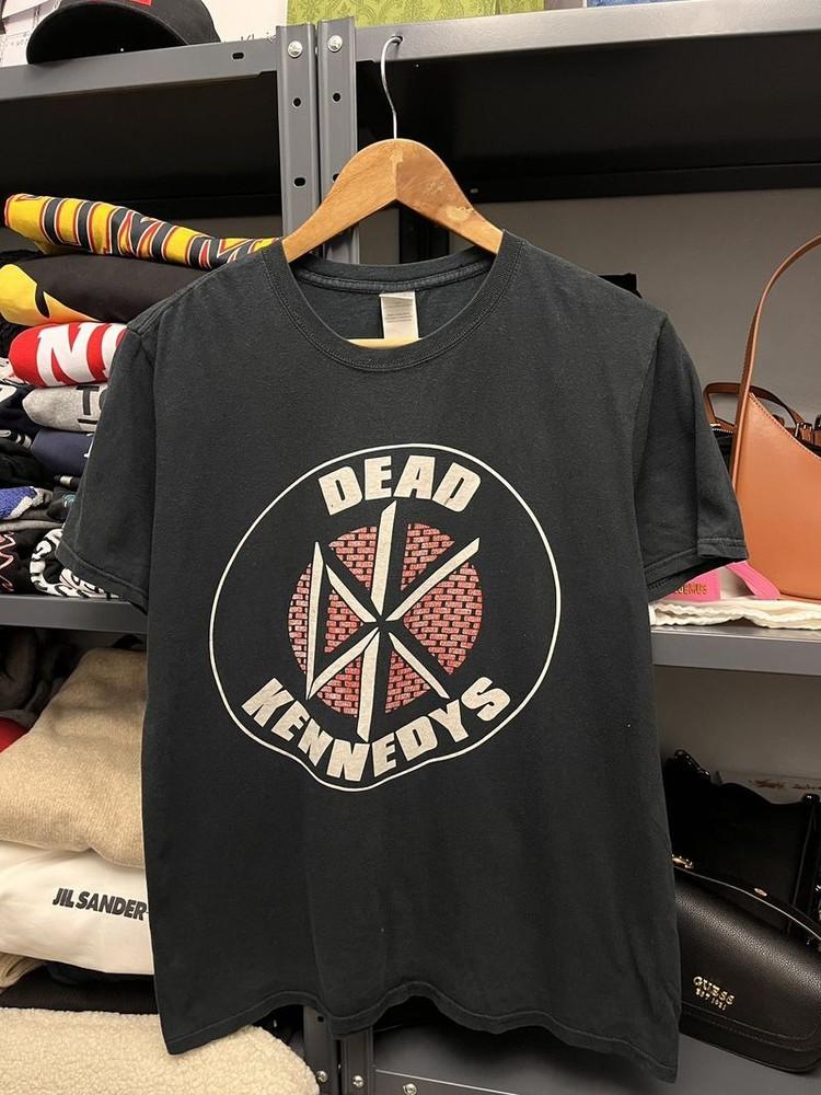 

Vintage Dead Kennedys Black Style Short Sleeve Logo Unisex Tshirt Reprint KH9111 Unisex T-Shirt XXXXL