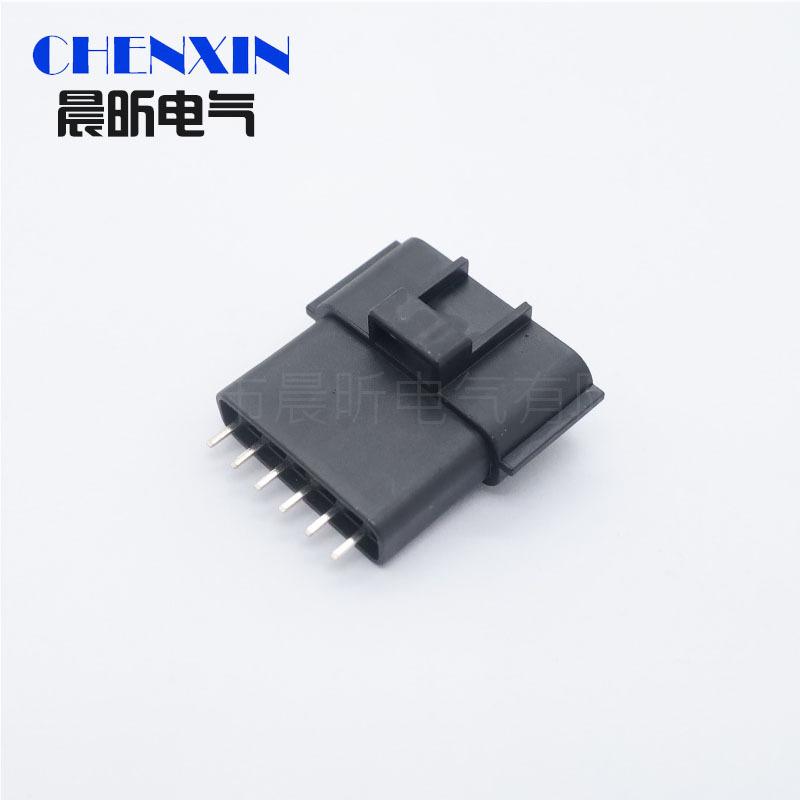 car accessory 6 Pin 184060-1 Accelerator Pedal Connector Auto Pump Plug