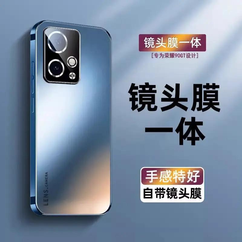 Applicable to Honor 11GT mobile phone case Pro new high-end electroplating matte lens integrated all-inclusive anti-drop  cover