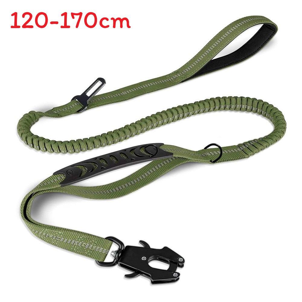 Durable Nylon Dog Leash With Shockproof Flexibility For Large Dogs And Pet Training