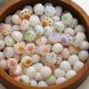 30Pcs Colorful Cartoon Cute Cat Paw Shaped Acrylic Beads For Jewelry Making Diy Handmade Bracelet Phone Chain Accessories