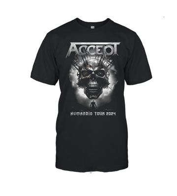 Maglietta Tour Humandio 2024 – T-shirt da concerto Heavy Metal Unisex